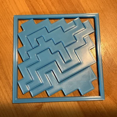 Bộ Đồ Chơi Xếp Hình Puzzle 3D Thông Minh Dạng Zic-Zac