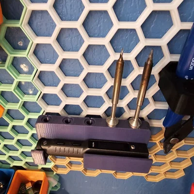 Giá treo máy hàn Miniware TS101 cho Honeycomb Storage Wall siêu gọn