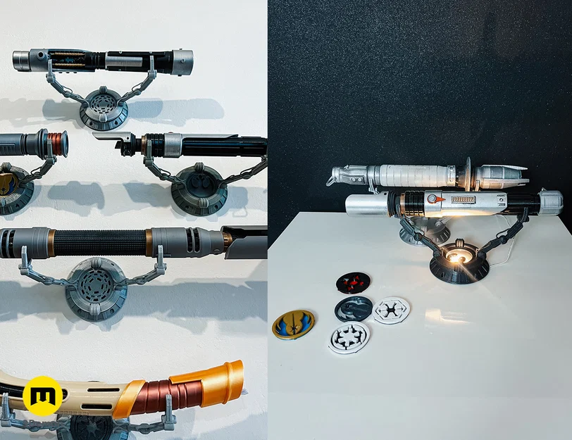 Giá đỡ và giá treo tường cho Lightsaber Star Wars - Image 1