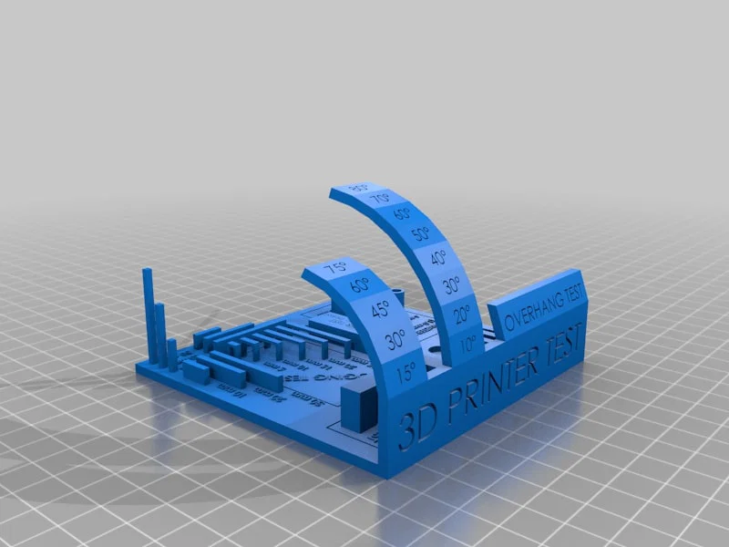Mô hình kiểm tra máy in 3D toàn diện All in one test - Image 1