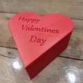 Hộp trái tim kèm nắp có thông điệp I love you - Món quà Valentine tuyệt vời - Thumbnail 1