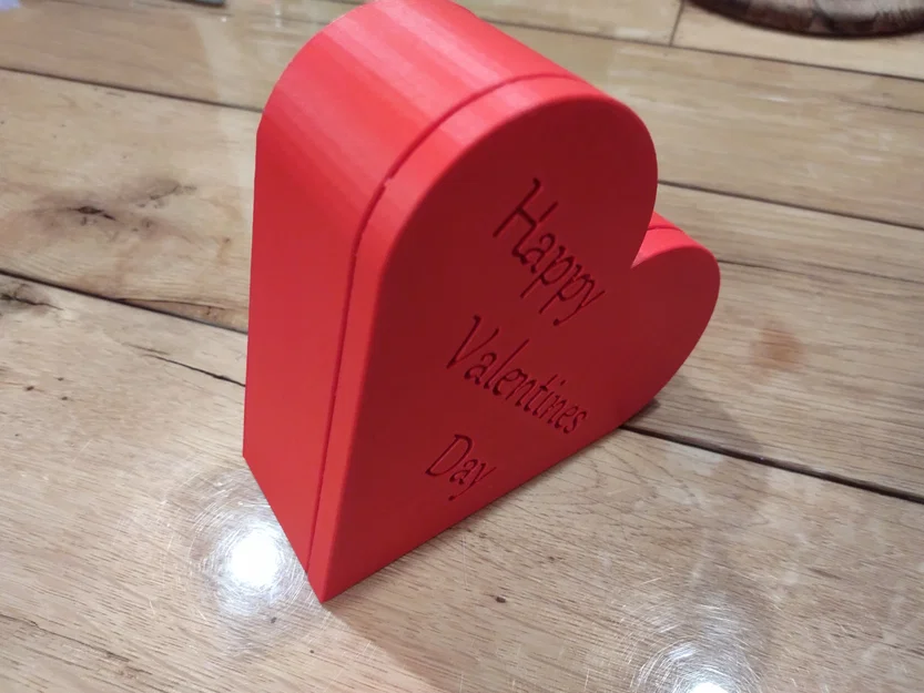 Hộp trái tim kèm nắp có thông điệp I love you - Món quà Valentine tuyệt vời - Image 2