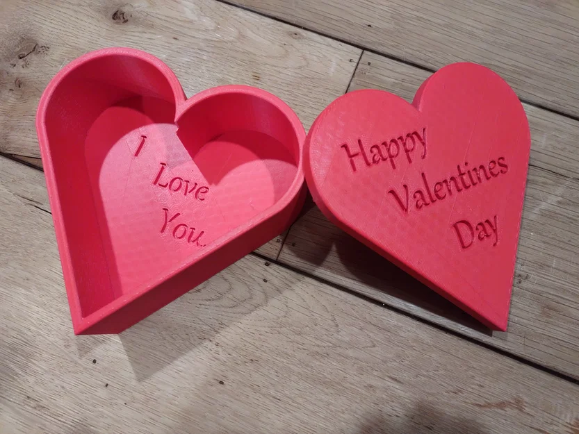 Hộp trái tim kèm nắp có thông điệp I love you - Món quà Valentine tuyệt vời - Image 4