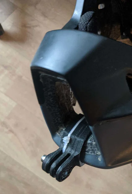 Ngàm gắn GoPro trên cằm cho nón IXS Trigger FF - Image 1