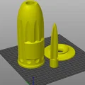 Mẫu bình hoa nghĩa trang 3D tinh tế và bền bỉ - Tùy chọn lắp ráp - Thumbnail 2