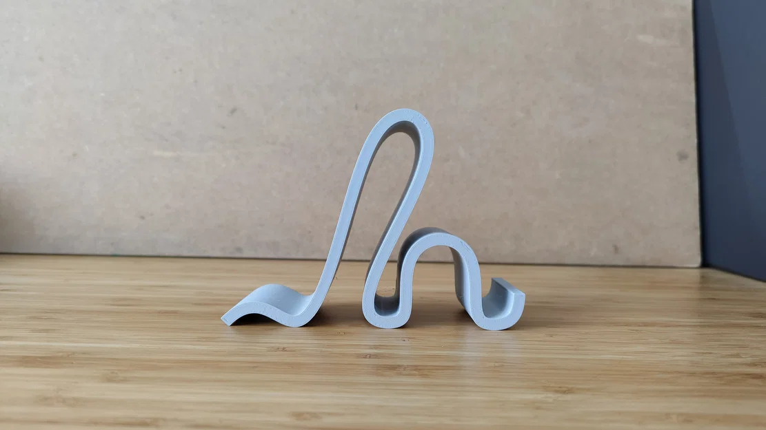 Giá đỡ điện thoại để bàn phong cách tối giản - In 3D dễ dàng - Image 3