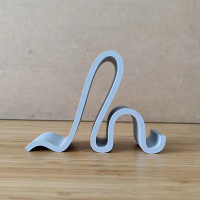 Giá đỡ điện thoại để bàn phong cách tối giản - In 3D dễ dàng