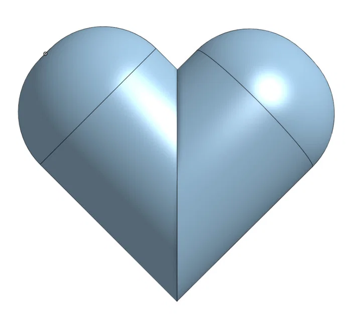 Mô hình trái tim Fidget Love in 3D - Món quà sáng tạo - Image 1
