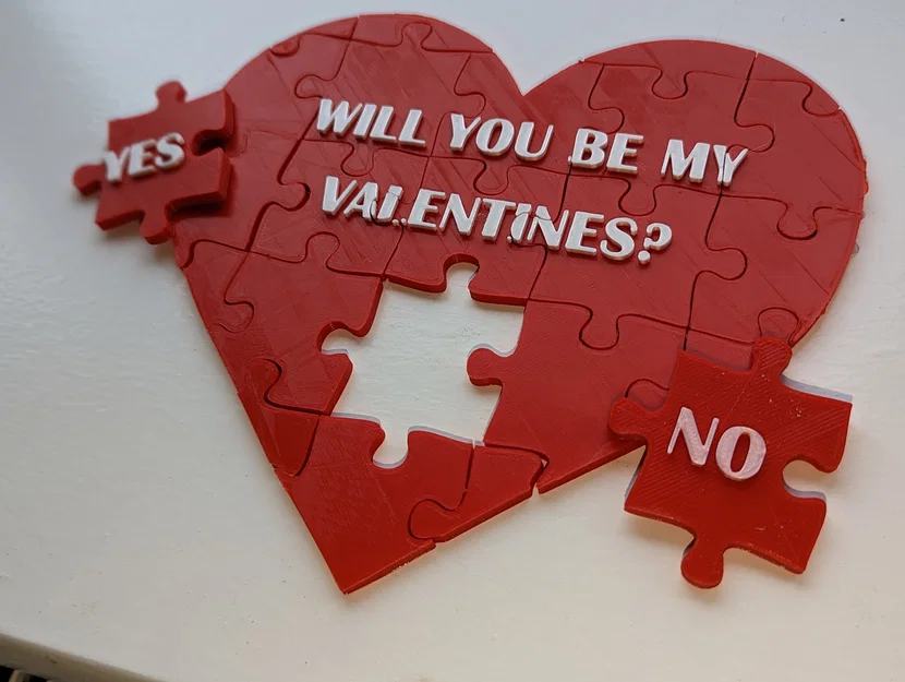 Will you be my Valentine? - Món quà xếp hình trái tim ý nghĩa - Image 1