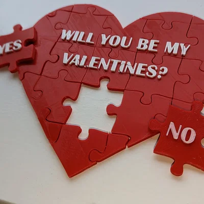 Will you be my Valentine? - Món quà xếp hình trái tim ý nghĩa