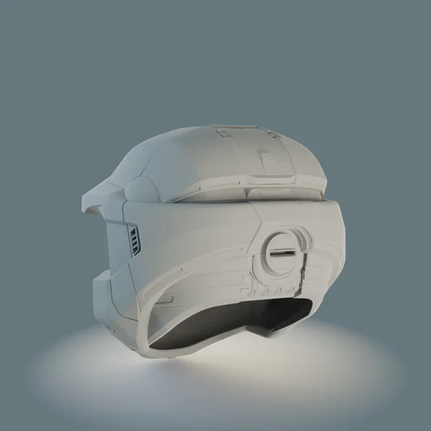 Mũ Bảo Hiểm Master Chief Halo Infinite (Có Thể Đội Được) - Image 2