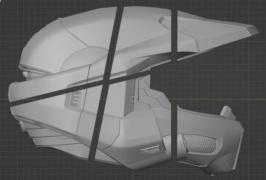 Mũ Bảo Hiểm Master Chief Halo Infinite (Bản Không Kính) - Image 3