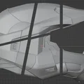 Mũ Bảo Hiểm Master Chief Halo Infinite (Bản Không Kính) - Thumbnail 3