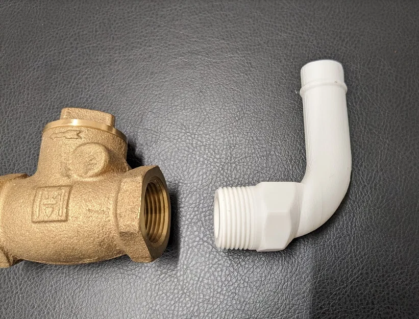 Đầu nối NPT 3/4" sang ống 3/4" dạng gờ - Loại thẳng và khuỷu tay - Image 3