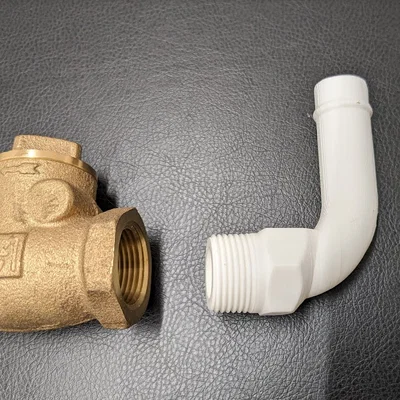 Đầu nối NPT 3/4" sang ống 3/4" dạng gờ - Loại thẳng và khuỷu tay