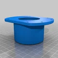 Khóa chặn đường ống 50mm (Sperrschieber) có gioăng kín khít in 3D - Thumbnail 4