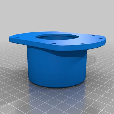 Khóa chặn đường ống 50mm (Sperrschieber) có gioăng kín khít in 3D