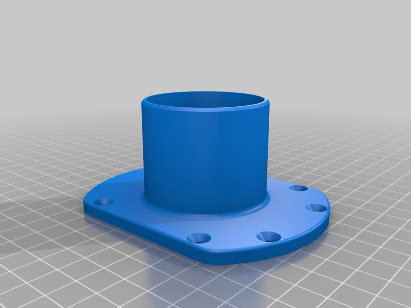 Khóa chặn đường ống 50mm (Sperrschieber) có gioăng kín khít in 3D - Image 5