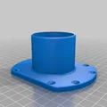 Khóa chặn đường ống 50mm (Sperrschieber) có gioăng kín khít in 3D - Thumbnail 5