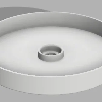Đế xoay 360 độ trưng bày sản phẩm - File in 3D chất lượng cao