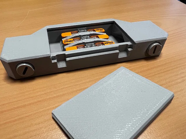 Hộp đấu nối dây điện thông minh cho WAGO 221 - Thiết kế in 3D tiện lợi - Image 1