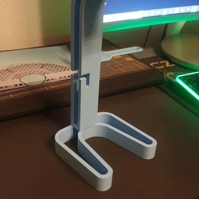 Giá treo tai nghe gaming (Headphone Stand) kèm khe giữ dây tiện lợi