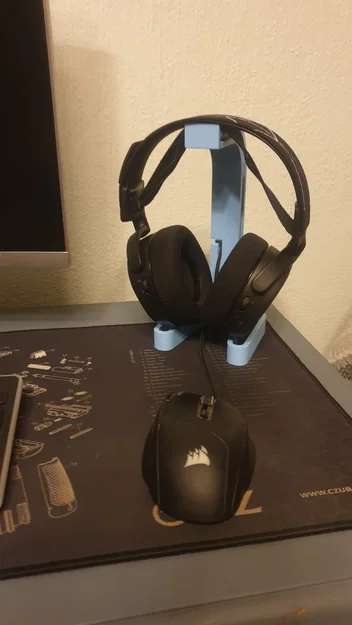 Giá treo tai nghe gaming (Headphone Stand) kèm khe giữ dây tiện lợi - Image 4