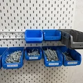 Thanh treo hộp đựng đồ cho bảng IKEA SKÅDIS - Thumbnail 1