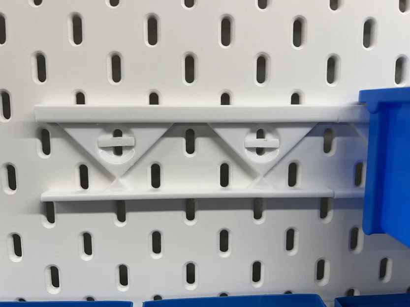 Thanh treo hộp đựng đồ cho bảng IKEA SKÅDIS - Image 2