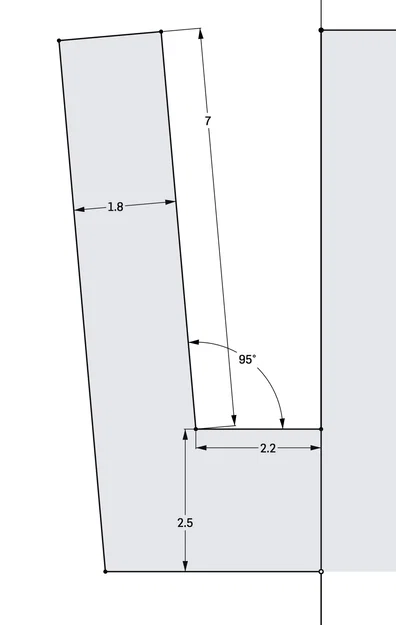 Thanh treo hộp đựng đồ cho bảng IKEA SKÅDIS - Image 5