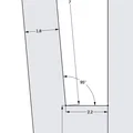 Thanh treo hộp đựng đồ cho bảng IKEA SKÅDIS - Thumbnail 5