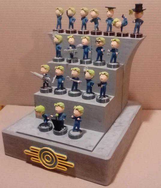 Đế trưng bày 20 mô hình Bobblehead trong Fallout 4 - Image 1