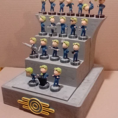 Đế trưng bày 20 mô hình Bobblehead trong Fallout 4