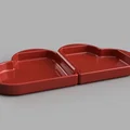 Hộp trái tim có bản lề và nam châm ẩn (in-place, không cần support, tùy chỉnh tham số) - Thumbnail 2