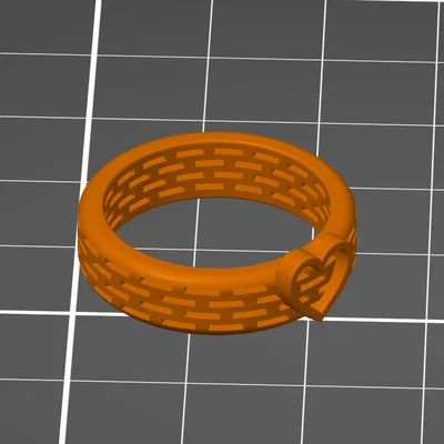 Nhẫn trái tim tinh tế (Subtle heart ring)