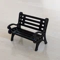 Ghế băng mini - mô hình ghế công viên (không cần keo, không cần support) - Thumbnail 2