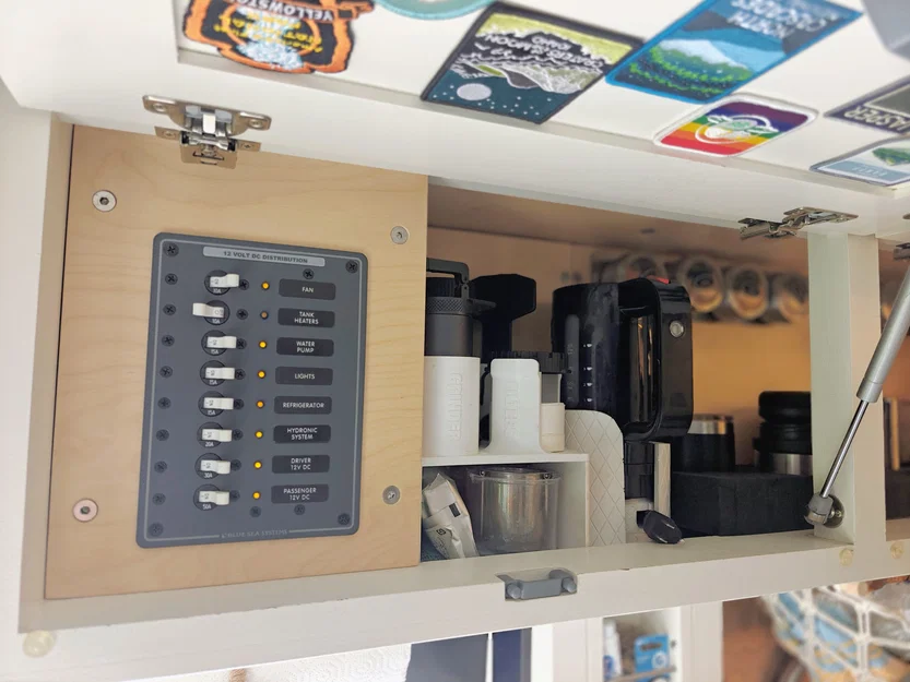 Trạm AeroPress tích hợp chỗ để máy xay VSSL cho xe RV, Van, Thuyền hoặc Gia đình - Image 2