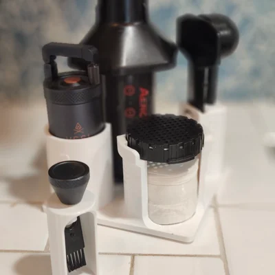 Trạm AeroPress tích hợp chỗ để máy xay VSSL cho xe RV, Van… 5