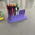 Khay đựng bút sáp màu (Crayon Holder) 3D in cho bé yêu - Thumbnail 2