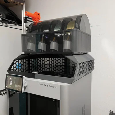 X3D-v2 Riser | Giá đỡ AMS cho máy in Bambu Lab X1/P1
