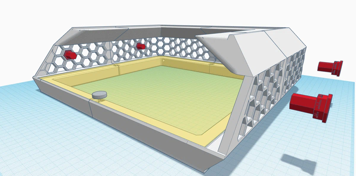X3D-v2 Riser | Giá đỡ AMS cho máy in Bambu Lab X1/P1 - Image 2