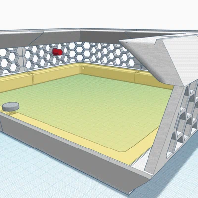 X3D-v2 Riser | Giá đỡ AMS cho máy in Bambu Lab X1/P1