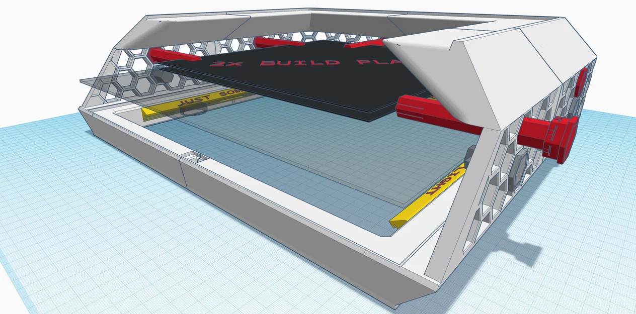 X3D-v2 Riser | Giá đỡ AMS cho máy in Bambu Lab X1/P1 - Image 3