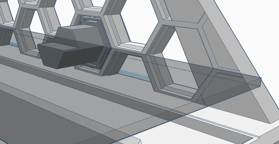 X3D-v2 Riser | Giá đỡ AMS cho máy in Bambu Lab X1/P1 - Image 4