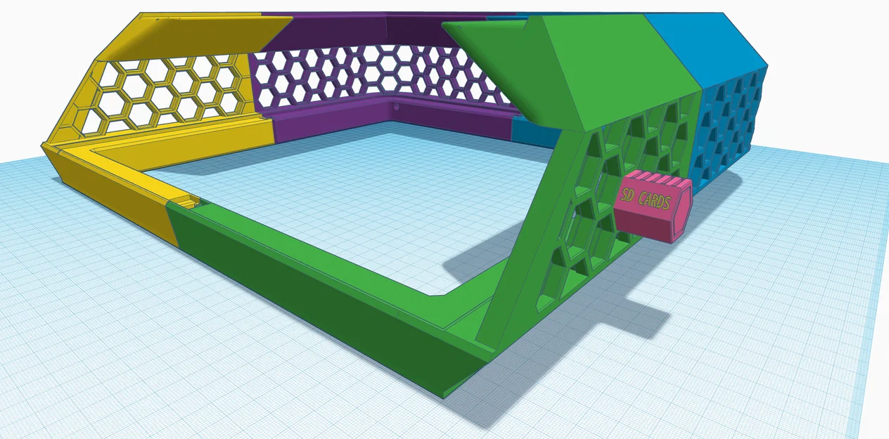 X3D-v2 Riser | Giá đỡ AMS cho máy in Bambu Lab X1/P1 - Image 6