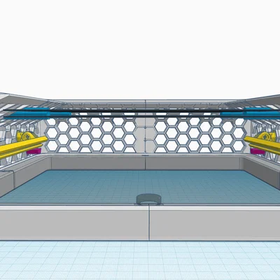 X3D-v3 Riser | Giá đỡ AMS cho máy in Bambu Lab X1/P1