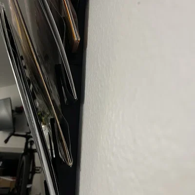 Giá treo đĩa than Vinyl gắn tường - Mẫu in 3D trang trí đẹp mắt