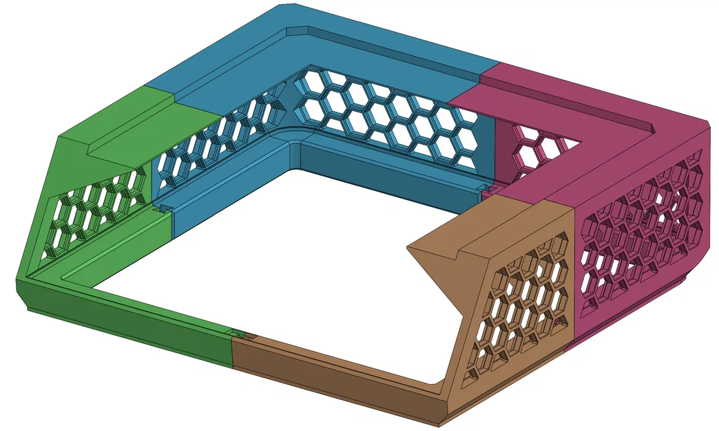 X3D-v3 AMS Riser bản nâng cấp: In không cần support - Image 1