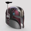Mũ Cosplay Sabine Wren (Kèm linh kiện điện tử và chi tiết vạch sơn) - Thumbnail 1