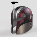Mũ Cosplay Sabine Wren (Kèm linh kiện điện tử và chi tiết vạch sơn) - Thumbnail 3